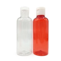 top supplier pet cosmetic squeeze 100ml lotion flip top plastic bottles with screw cap