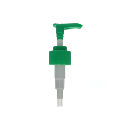 Screw Lock Bottle 24/410 Green with Pump for Lotion Plastic Lotion Pump 28/410